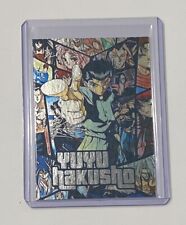 YuYu Hakusho Platinum Plated Artist Signed “Anime Classic” Trading Card 1/1 picture