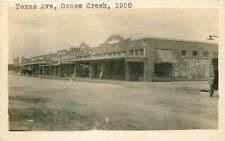 Postcard RPPC Texas Goose Creek 1920 Street View 2323-9295 picture