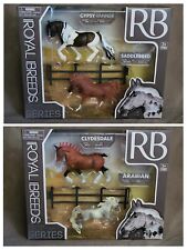 ROYAL BREEDS World Class Collectors Series Lot : Vanner, Saddlebred, Clyde, Arab picture
