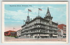 Postcard Vintage Republican House Hotel in Milwaukee, WI picture