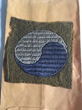 WW 1 French made US Army 29th Infantry Division Patch Original No border picture