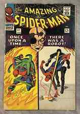 THE AMAZING SPIDER-MAN #37 JUNE 1966 - 1st NORMAN OSBORN+ROBOT MASTER LOW GRADE picture