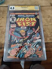 Marvel Premiere 15, 1st Appearance Of Iron Fist. Signed By Roy Thomas  picture