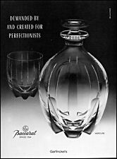 1988 Baccarat Fine Crystal Garfinkel's glassware vintage photo print ad ads18 picture