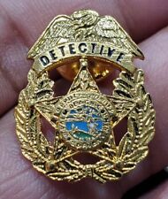 Vintage Obsolete Palm Beach County Florida Deputy Sheriff Detective Pin picture