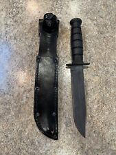 Camillus, New York, USA Fixed Blade Fighting Knife w/ Sheath picture