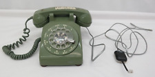 Vintage Western Electric CD500 Bell Systems Rotary Desk Phone Avocado Green   VY picture