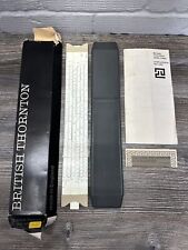 Vintage British Thornton AD 050 Log Slide Rule with Hard Case and Instructions picture
