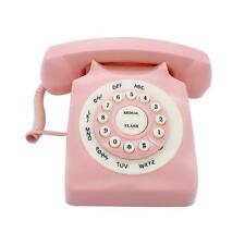 Retro Corded Landline Phone Classic Vintage Old Fashion Telephone for Home & ... picture