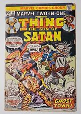 Marvel Two-In-One #14 Thing Son Of Satan Kurt Busiek Letter Spider-Man/Cup Cakes picture