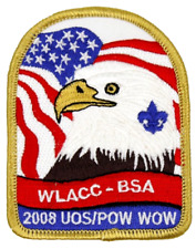 2008 Pow Wow Western Los Angeles County Council Patch California Eagle picture