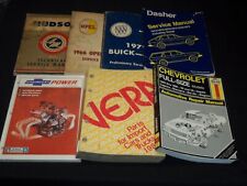 1956-1990 AUTOMOBILE SERVICE MANUALS LOT OF 7 - SOFTCOVER - KD 2015 picture