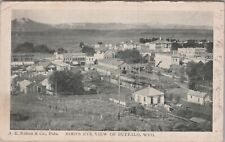 Bird's Eye View of Buffalo, Wyoming WY 1909 Postcard 6638d2 picture