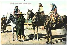 Yakima, Washington postcard: Yakima Indians, ca 1910. Pub. by Goodell, Yakima picture