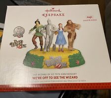 Hallmark Wizard of Oz 75th Anniversary We're Off to See the Wizard Tabletop 2013 picture
