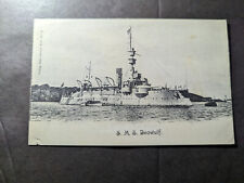 Mint Germany Military Naval Ship Postcard SMS Beowulf picture
