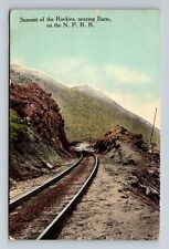 Butte MT-Montana, Summit Of The Rockies, Antique, Vintage c1915 Postcard picture