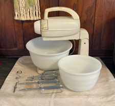 Vintage General Electric Stand Mixer With Beater and Bowls picture