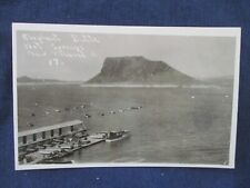 RP Hot Springs New Mexico Elephant Butte Birdseye View & Boat Dock 1947 Postcard picture