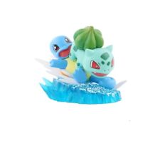 Bulbasaur and Squirtle Pokemon Collectible Statue Model Figure picture