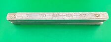 Vintage 3937 Underline Craftsman 72” Aluminum Folding Ruler Duraluminum Rare picture