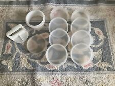Vintage Tupperware Hamburger Keepers With Press picture
