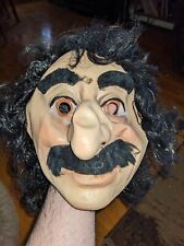 Groucho Marx Vintage 100% Authentic Cesar 76 78 Mask Rubber Latex Halloween  picture