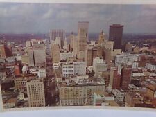 VTG 1960's Houston Skyline T. J. Bettes Company Promotional Print w/Orig Envelop picture