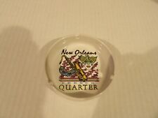 Vintage Kmart Made in Korea New Orleans French Quarter Ceramic Ashtray picture