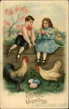 Romance East Greeting Antique Postcard Vintage Post Card picture