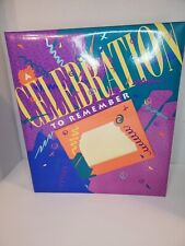 Vintage Hallmark 90's Photo Album A Celebration To Remember Never Used picture