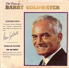 Original 33 rpm Barry Goldwater for President record in original jacket picture