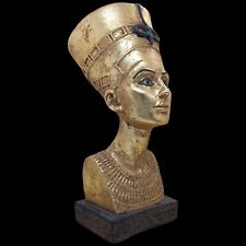 RARE ANCIENT EGYPTIAN ANTIQUE GREAT PHARAONIC QUEEN NEFERTITI HEAD STATUE BC picture