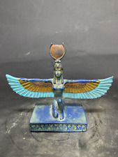 Ancient Egyptian Antiques BC Winged Isis Goddess of Fertility Pharaonic Rare BC picture