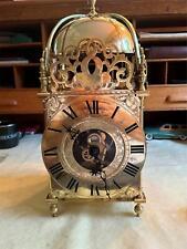 Very Rare Eureka Brass Cromwellian Lantern Clock Serial # 2201 Running picture