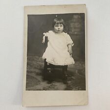 Antique Real Photograph Postcard RPPC Beautiful Little Girl ID Elizabeth Tidwell picture