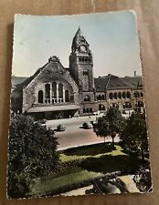 Vintage RPPC Real Photo Postcard Gare de Metz Lorraine France Scalloped RARE HTF picture
