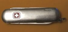 Wenger Esquire 🇨🇭 Retired Stainless Steel Swiss Army Knife 65mm RARE  SAK 🇨🇭 picture