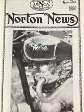 Norton Motorcycles News 1980USA Owners Shop Ads Leo Goff Grigg Gulfport MS picture