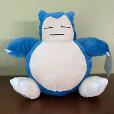Pokémon Snorlax Plush 9” Blue and Beige With Tag picture