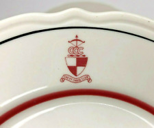 Vtg Syracuse Restaurant Ware CHEVY CHASE CLUB Maryland Bread Dessert Plate MD picture