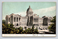 c1906 UDB Postcard Harrisburg PA Pennsylvania New State Capitol picture