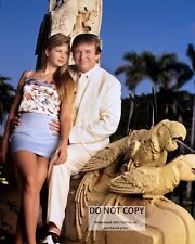 DONALD TRUMP WITH YOUNG DAUGHTER IVANKA TRUMP - 8X10 PHOTO (MW120) picture