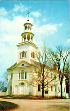 Old First Church of Bennington Vermont vintage postcard a60 picture