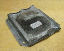 Old Reverse Chip Scalloped Glass Edge 6 SIX or 9 NINE Number Sign ROG ..... picture