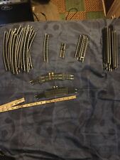 45 Model Train Tracks 2 18 R Rerailer 9” 24 Curved 19 Straight Bag Of Powerlines picture