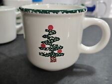 Furio Italy Christmas Tree Tea Coffee Mug Painted Made In Italy picture