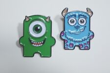 NEW Amazon - Mike and Sully Employee Pin MONSTERS INC Lot picture