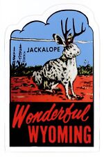 Wonderful Wyoming - Sticker (reproduction) picture