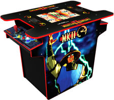 Arcade1Up Mortal Kombat/Midway Head-to-Head Gaming Table with Light Up Decks [Ne picture
